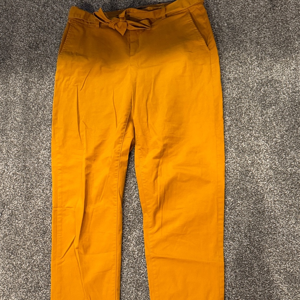Banana Republic Women's Mustard Trousers